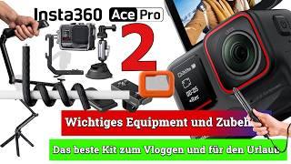 Insta360 Ace Pro 2 und Ace Pro  I Welches Zubehör braucht man Wirklich und wozu?