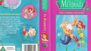 Opening of 'The Little Mermaid - In Harmony' (1994, UK VHS)