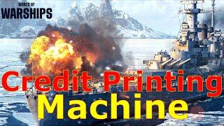 World of Warships- What An Amazing Credit Printing Machine