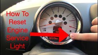 How to Reset Mini Service Light | Engine Oil | Brake Fluid | Front Brakes | Back Brakes (06-13)