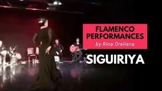 Flamenco Performances by Rina Orellana | Siguiriya Flamenco Dance