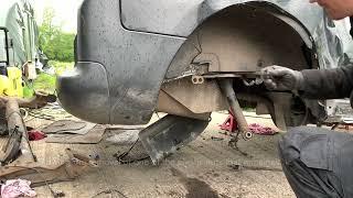 Citroen Berlingo Rear Bumper Removal