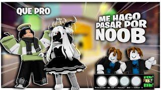 Me hago pasar por "NOOB" en FUNKY FRIDAY | Roblox