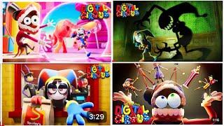 Trailer Comparison - Amazing Digital Circus Episode 2 Vs Episode 3 Vs Episode 4 Vs Episode 5
