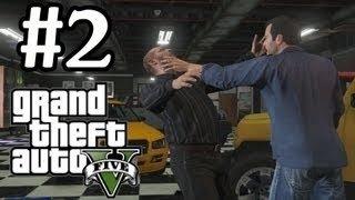 GTA 5 На PC прохождение на русском - Часть 2: Украл мотоцикл у еврея