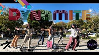 [K-POP IN PUBLIC TURKIYE] BTS- DYNAMITE dance cover by ORION X A10TION