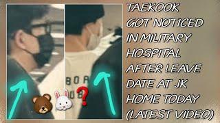 OMGTaekook Got Noticed In Military Hospital After Leave Date At JK Home(New)#taehyung#jungkook#bts