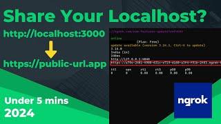 Share your Localhost? | Install NGROK | Windows 11/10 | 2024