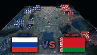 80.000 RUSSIAN ARMY vs 60.000 BELARUS ARMY | WARNO