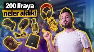 200 TL ile bit pazarından neler aldık? - Bedava telefon almaya çalıştık!