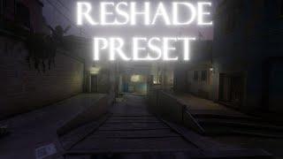 FREE RESHADE PRESET FOR CSGO ( low end device ) #CSGO #CSGORESHADE