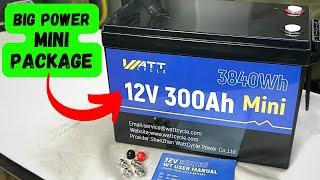 NEW WattCycle 12V 300Ah Mini LiFePO4 Battery SMASHES Expectations