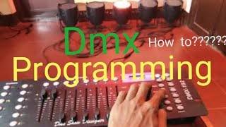 How to program ledpar light using dmx512 in malayalam