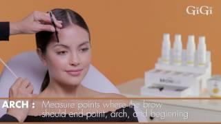 GIGI BROW BAR TUTORIAL VIDEO