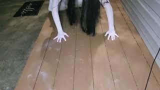 Kayako Saeki cosplay video 1 - Halloween 2022 ("Ju-On"/"The Grudge" cosplay)