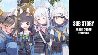 Daily Life Story with RABBIT Squad (Episodes 1-3) | Blue Archive