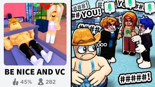 These Roblox games SHOULDNT have voice chat…