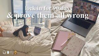 how to LEVEL UP in 2025 | transform your life in 90 days  vision board, 2025 reset, goal setting