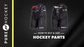 How to Buy and Size Hockey Pants