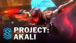 PROJECT: Akali Wild Rift Skin Spotlight