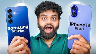 The Epic Battle: Samsung S25 Plus Vs IPhone 16 Plus!