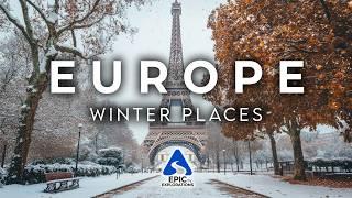 Most Beautiful Winter Places in Europe | 4K Travel Guide