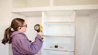 Building DIY Closet Organizer