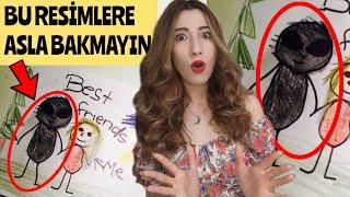 Çocukların Çizdiği ÜRKÜTÜCÜ Resimler #3 (Hepsi GERÇEK!) |PARANORMAL