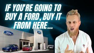 Ford dealers suck, but not this one - Bazzy never got to go to college but he did do this