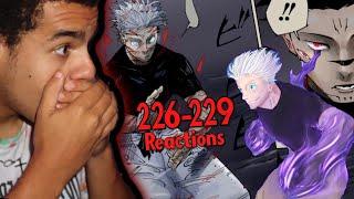 JUJUTSU KAISEN CHAPTERS 226, 227, 228, & 229 REACTIONS!