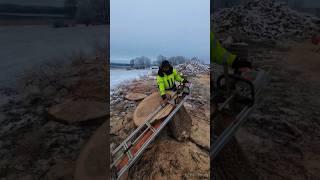 Whats Christmas without some cookies? ️ #chainsawmill #ms500i #ms881 #warmup #winter