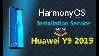 Huawei Y9 2019 JKM-LX3 HarmonyOS install proof (After convert to Chinese) #harmonyos #huaweiy92019