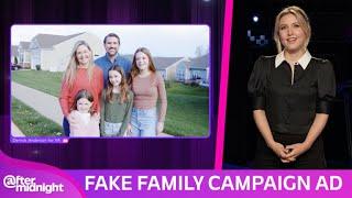 Taylor Tomlinson on Derrick Anderson’s Fake Family Campaign Ad