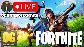  crimsonxrays plays Fortnite Battle Royale - OG CH1 S1 - Live