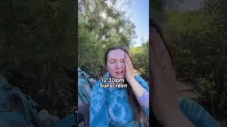 PCT Thru-Hiking Daily Routine #backpacking #zenbivy #thruhiking #ultralightgear