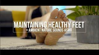 (4K) Japanese Foot Model |Teaches How To Maintain Healthy Feet