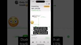 Had to let a hater know WE REALLY TRADE #viral #moneytips #financialfreedom #fyp