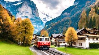 World’s Most Beautiful Train Ride in SwitzerlandRoaming Around Lauterbrunnen Wengen Grindelwald