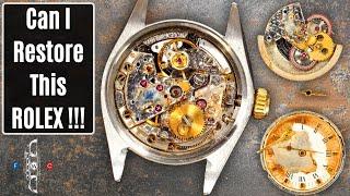 Restoring a Rusted Rolex 6700 - Bringing a Calibre 2030 Back to Life !