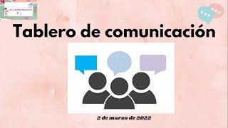 Tablero de comunicación  Apoyos visuales