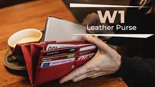 W1 Leather Purse — Womens Leather Wallet by Von Baer Overview