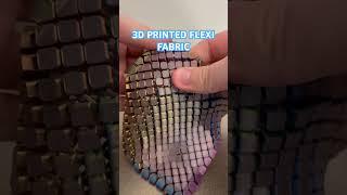 3D PRINTED FLEXI FABRIC #3dprinter #toy #satisfying #cool3dprints #satisfying