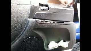 Как снять обшивку карту передней двери GEELY CK(2010)demontaz boczka drzwi przod/door panel removal!