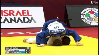 Grand Slam Tel-Aviv 2023. Day 1. 60 kg. 1/2. GARRIGOS Francisco (ESP) - VERSTRAETEN Jorre (BEL)