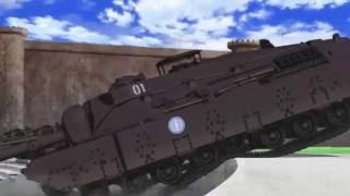 T95 IN ACTION! (Girls und Panzer Der Film)