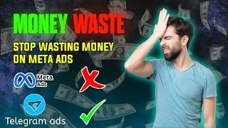 Facebook Ads  Telegram Ads  | How to Run Telegram Ads in 2024 | Don't Use Meta Ads for Telegram