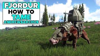 ARK SURVIVAL EVOLVED How To Tame ANDREWSARCHUS - ANDREWSARCHUS LOCATION AND TAMING GUIDE