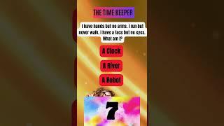 Can You Solve This Mind-Bending Riddle?  | Test Your Brainpower!         The Time Keeper