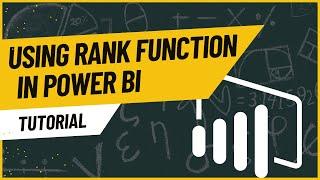 How to Use Rank Function in Power BI | Power BI Tutorial for Beginners