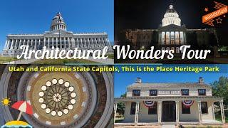 Utah State Capitol | California State Capitol | This Is The Place Heritage Park | Heritage | 4K